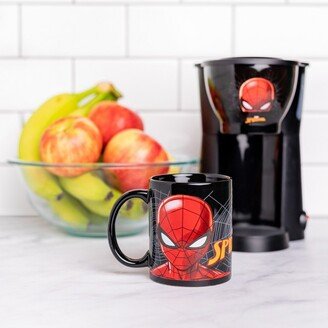 Uncanny Brands Spider-Man Single Cup Coffee Maker with Mug