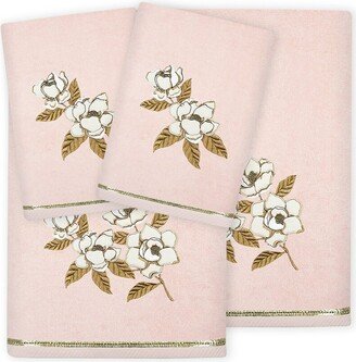 Maggie 4Pc Embellished Turkish Cotton Towel Set
