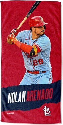 30x60 MLB St. Louis Cardinals 23 Nolan Arenado Player Printed Beach Towel