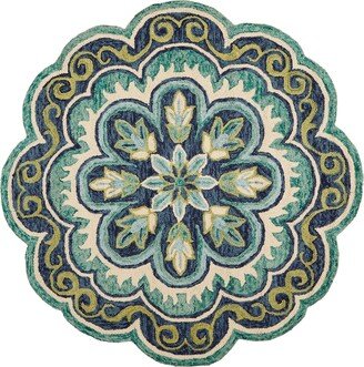 Radiance RDC54076 6' x 6' Round Area Rug