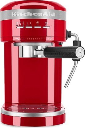 Semi-Automatic Espresso Machine & Milk Frother Attachment