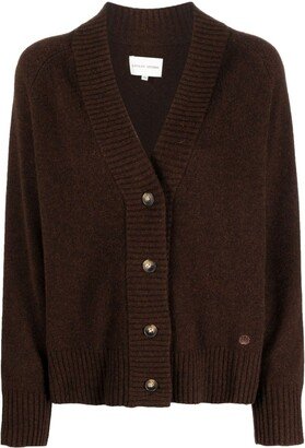 Nabat V-neck cashmere cardigan