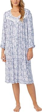 Waltz Floral Lace Trim Nightgown