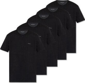 Branded T-shirt Five-pack - Black