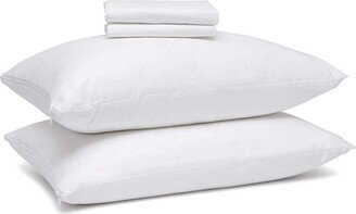 Right Choice Bedding Cotton Pillow Protectors 4 Pack