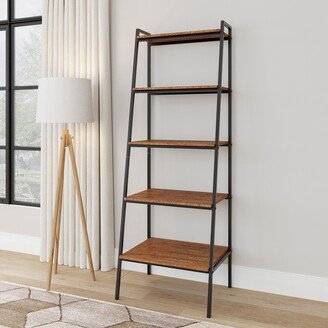 District Indoor Metal 5-Tier Open Ladder Shelf