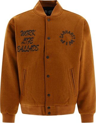 Work Varsity bomber jacket