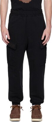 Black Relaxed Fit Cargo Pants