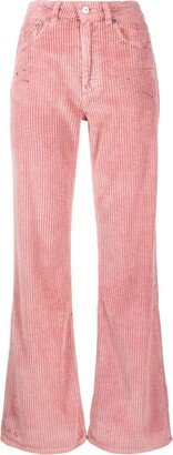 Corduroy Flared Trousers