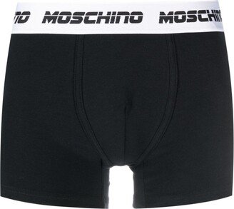 Logo-Waistband Cotton-Blend Boxers