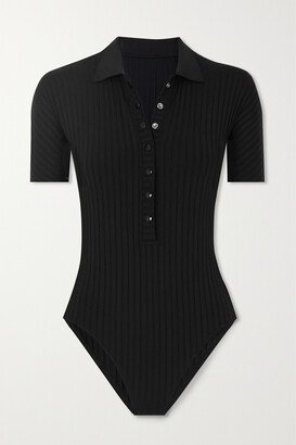 Cachaca Ribbed Swimsuit - Black