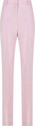 High-Waist Pleat Detailed Trousers-AA