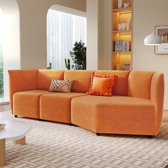 IGEMAN Sectional Sofa, Adjustable Back Sofa Set, May Free Combination Sofa