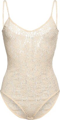 Lingerie Bodysuit Cream