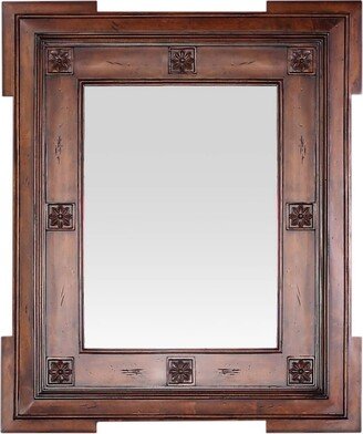 James Martin Vanities 200-M30 Regent 36 x 30 Framed Bathroom Mirror - English Burl