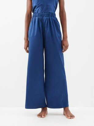 Terri Silk-blend Satin Wide-leg Pyjama Trousers-AA