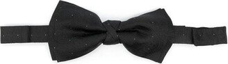 All-Over Dot-Printed Bow Tie