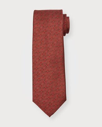 Men's Jacquard Silk Tie