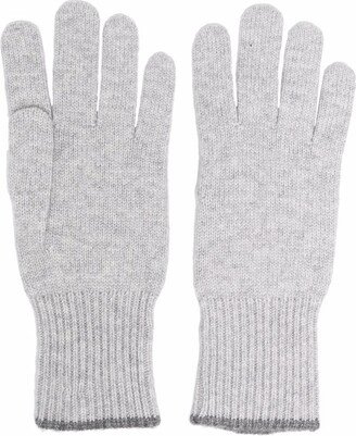 Knitted Cashmere Gloves-AD