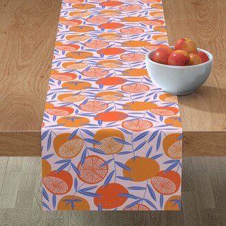 Table Runners: Pop Art Grapefruits - Multi Table Runner, 90X16, Orange