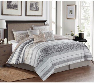 Nanshing Dolomites 7 Piece Comforter Set, Queen