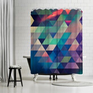 71 x 74 Shower Curtain, nyyt stryyt by Spires