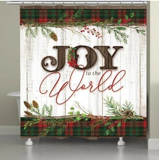 Holiday Joy Shower Curtain