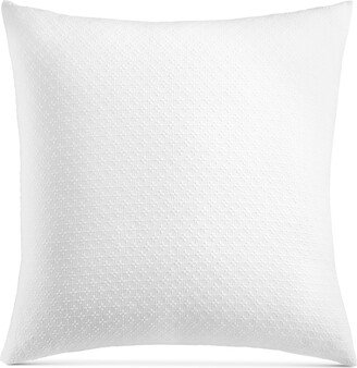 Damask Designs Diamond Dot 300 Thread Count Cotton Sham, European, Created for Macy's