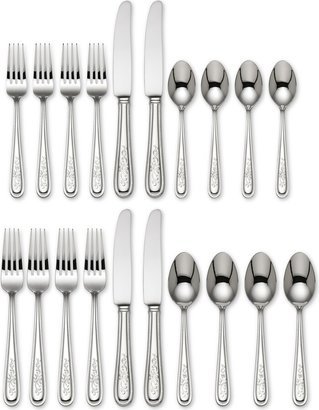 Opal Innocence 20 Pc Flatware Set, Service for 4