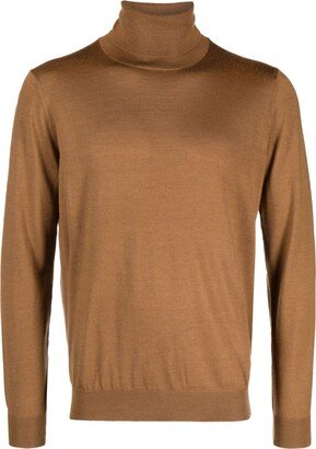 Rollneck Fine-Knit Jumper