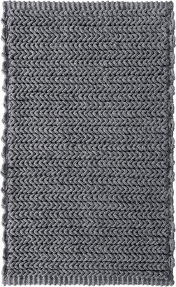 Lasso Yarn-Dyed Cotton Chenille Bath Rug, 24