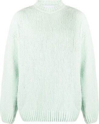 Bonsai High-Neck Cotton Blend Jumper