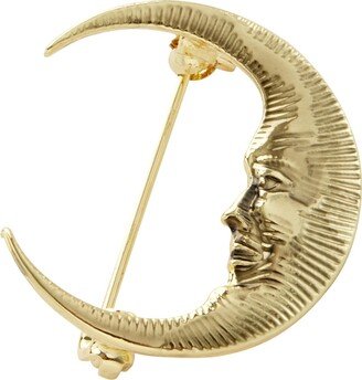 Fable England Fable Celestial Moon Brooch