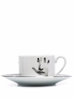 Tema e Variazioni porcelain cup-saucer