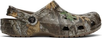Brown Realtree EDGE Edition Classic Clogs