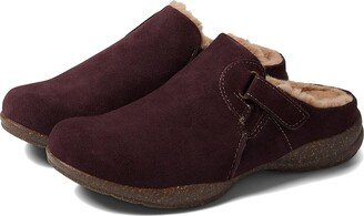 Roseville Clog (Burgundy Suede) Women's Shoes