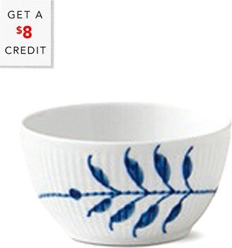 Blue Fluted Mega Sugar Bowl With $8 Credit