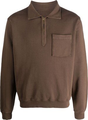 Fortela Polo-Collar Cotton Jumper