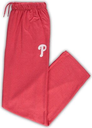 Men's Heathered Red Philadelphia Phillies Big and Tall Pajama Pants