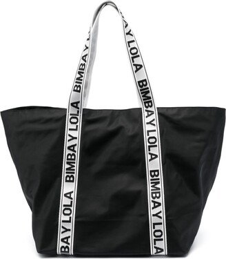 Bimba y Lola Logo-Straps Tote Bag