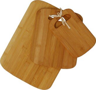 Oceanstar 3-Piece Bamboo Cutting Board Set