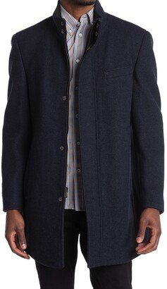 Genoa Wool Blend Twill Coat