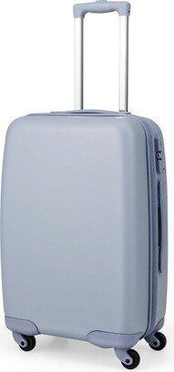 20'' Carry-on Luggage PC Hardshell Airline Approved Lightweight Suitcase Blue