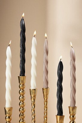 Twisted Taper Candles, Set of 6