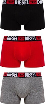 Umbx Damien Three Pack Logo-Print Boxers