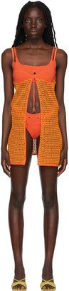 GUIZIO SSENSE Exclusive Orange Camisole