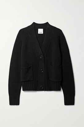 Net Sustain Wool And Cashmere-blend Cardigan - Black