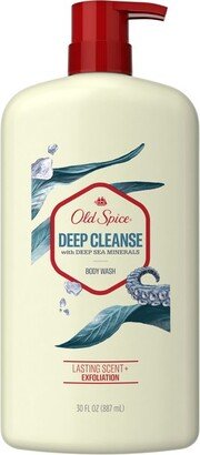 Men's Body Wash - Deep Cleanse with Deep Sea Minerals - 30 fl oz