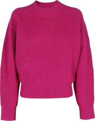 Crewneck Knitted Jumper-DB