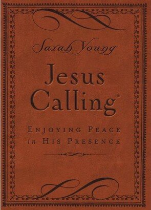 Barnes & Noble Jesus Calling, Small Brown Leathersoft, with Scripture References- Enjoying Peace in His Presence (a 365-Day Devotional) by Sarah Young